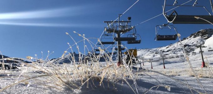 La nieve va tomando Sierra Nevada